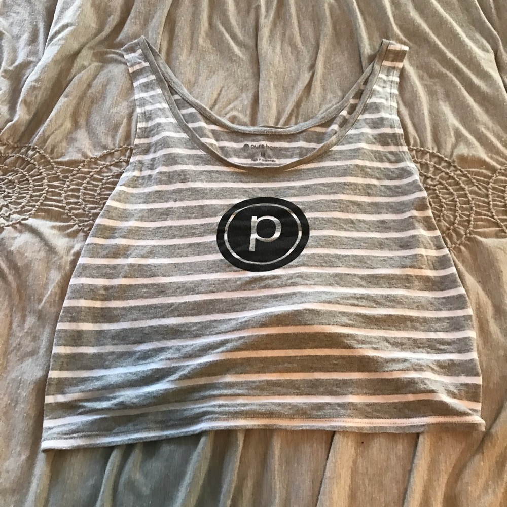 Pure barre crop tank
